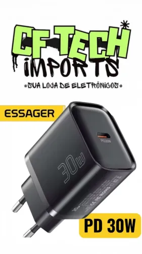 Carregador Turbo Essager 30W PD