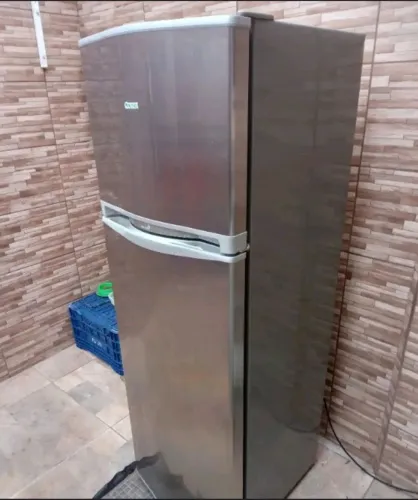 Geladeira inox consul 350litros