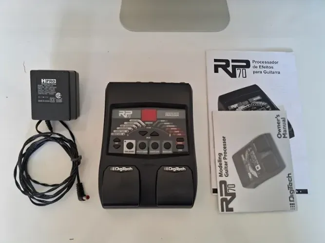 Pedaleira Digitech RP 70 - Com fonte original + Manuais