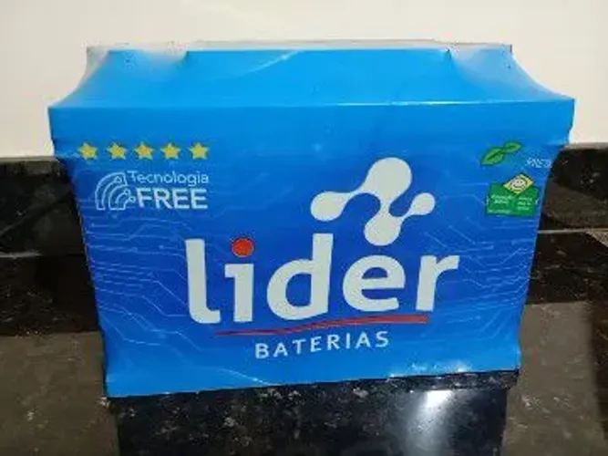 Bateria Líder 60 amperes nova selada com selo de garantia 