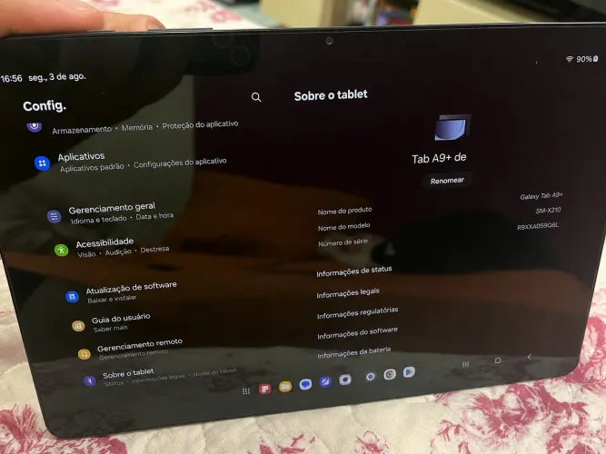 Vendo Samsung tab a9+