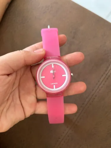 RELÓGIO LACOSTE ROSA ORIGINAL