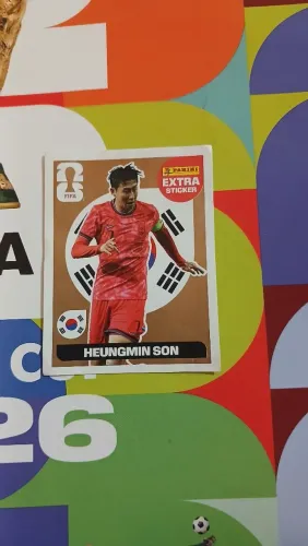Extra stickrs ( Bronze) -Son Heugmin- Coreia do sul