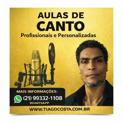 Aulas de Canto - Rio de Janeiro - RJ 