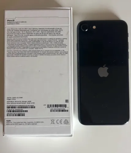 Celular IPhone SE 64GB sem uso