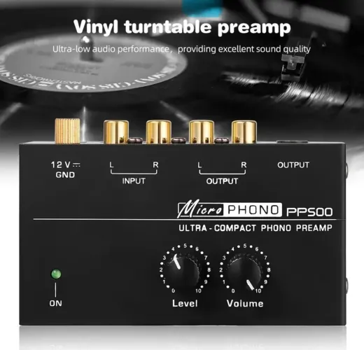 Amplificador PHONO PP500 / Turntable Preamp