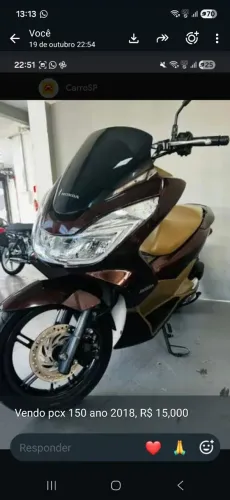 Vendo pcx 2018