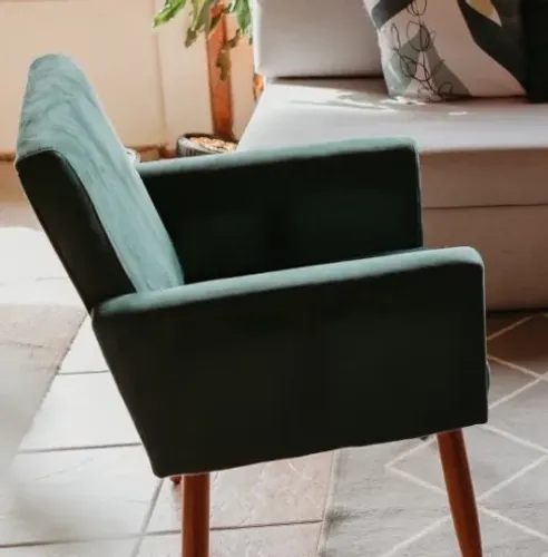 4 poltrona verde