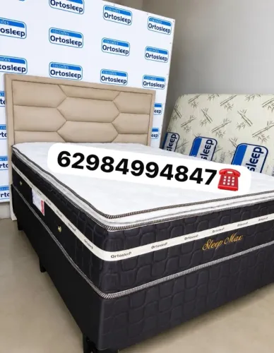 Colchao D28 Casal+Base (novo) entrego