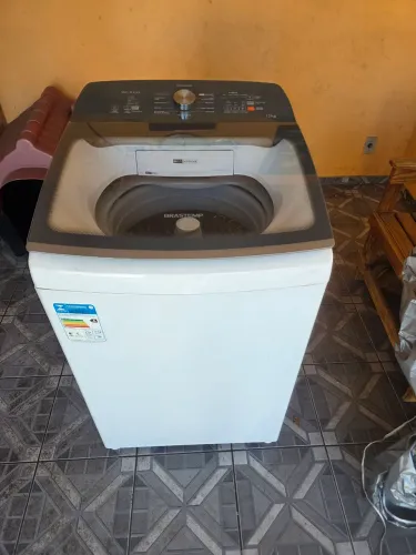 LAVADORA 12 KG BRASTEMP / ÁGUA QUENTE