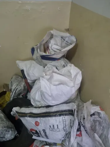 Sacos para colocar areia