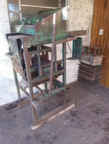 Máquina de bloco de concreto
