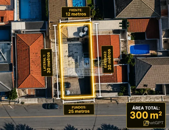 Terreno Plano à Venda, 300m² - Parque dos Pássaros, São Bernardo do Campo/SP.
