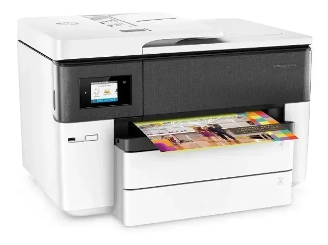 Impressora Multifuncional Hp Officejet Pro 7740 Bulk 500ml