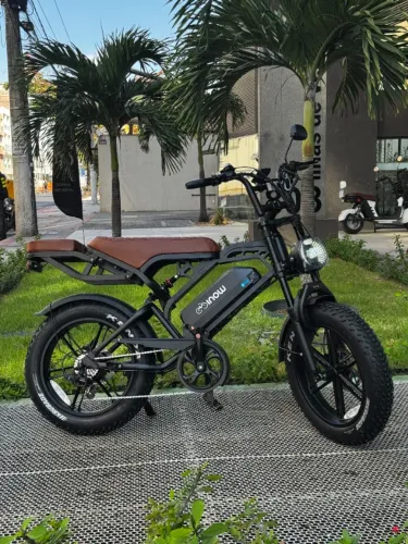 Bike Elétrica V20 PRO - Garantia + Brindes (Cesta + Cadeado + Localizador + Bag)