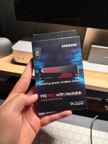 samsung 990 pro 4tb nvme ssd heatsink
