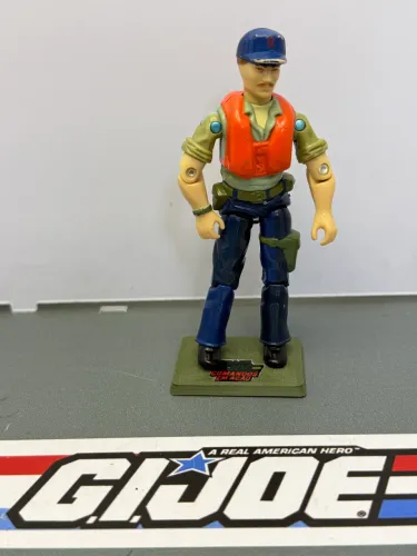 GI Joe Cutter Hovercraft Pilot - 1984 - Comandos em ação ,