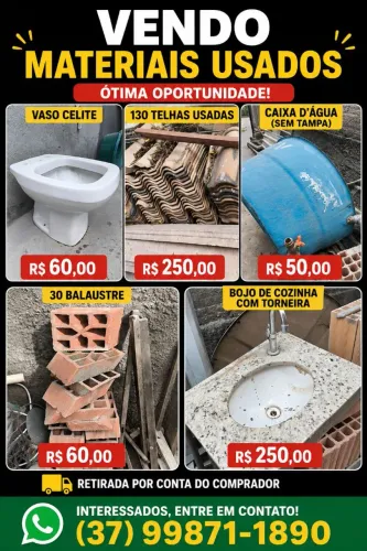 Vendo itens para casa