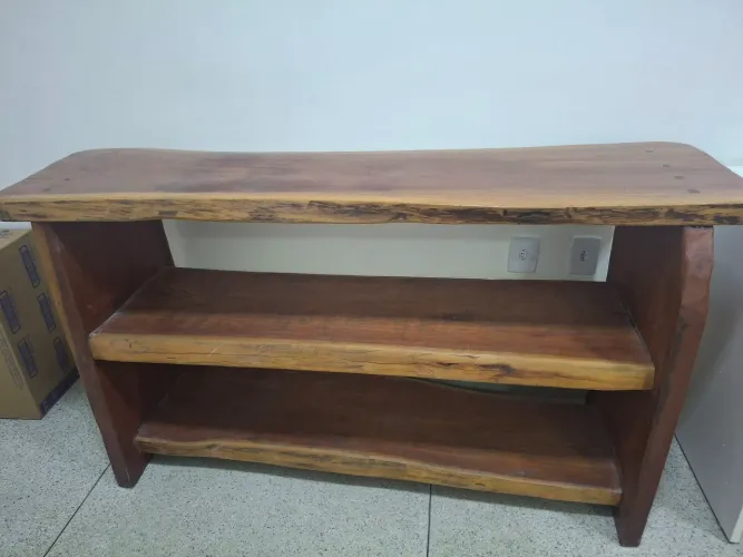 Vendo racks rustico madeira maciça 