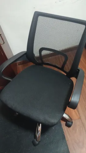 Cadeira de escritório DIR-O002 preta Otello diretor