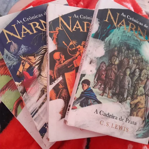 Kit 4 Livros : As crônicas de Nárnia