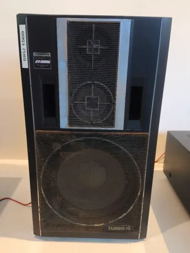 Gradiente Turbo 75 para peças ou possível restauro ( unidade) FUNCIONANDO 