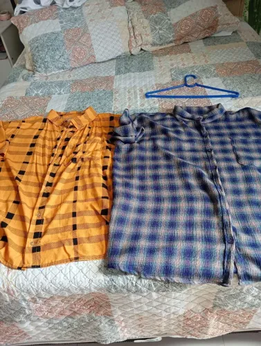 Roupas para são João em xadrez