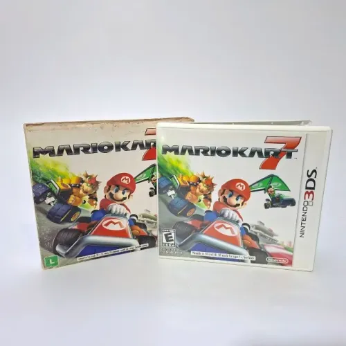 mario kart 7 com luva nintendo 3DS 2DS cib