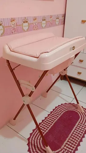 Banheira de bebê menina 