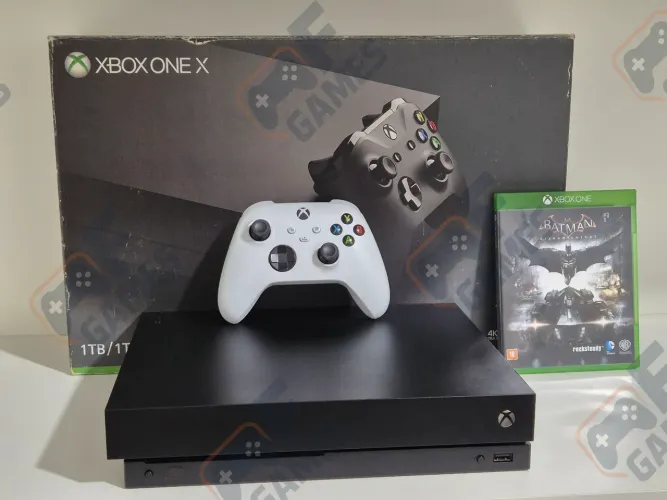 Xbox One X 1TB Seminovo + Garantia | Aceito Cartão!!!