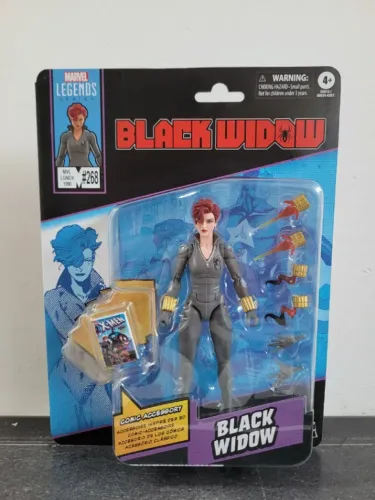 Viúva Negra Comic Book Marvel Legends Hasbro