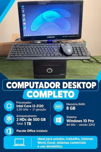 Processador Intel Core I3 2120 3.3ghz Duo Core L - Negociável, Goiânia
