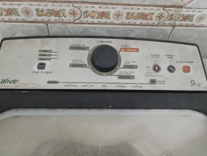 Máquina de lavar Brastemp 9kg