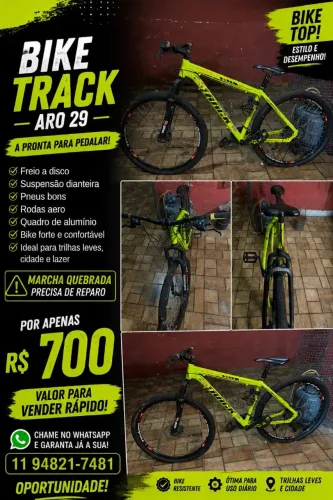Bike track aro 29