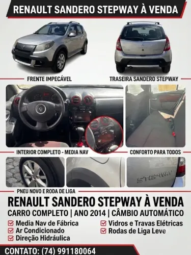 Renault Sandero Stepway Hi-flex 1.6 16V 5P Aut. 2014