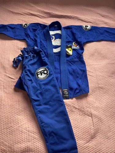 Kimono Jiu Jitsu Infantil NOVO M1