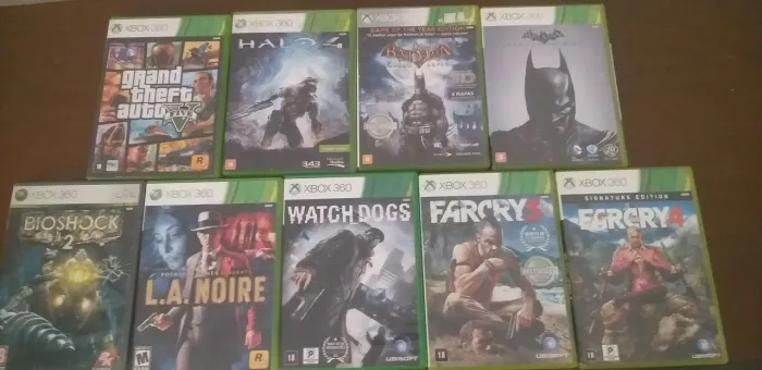 JOGOS DE XBOX 360 ORIGINAIS