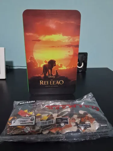 Memorabilia Rei Leão quebra cabeça Cinemark