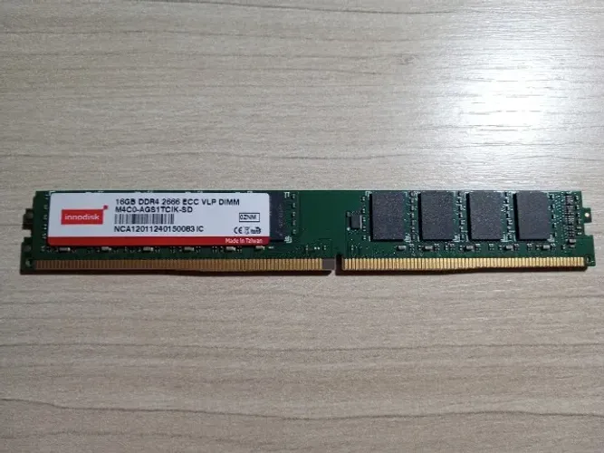 Memória Dimm para servidor 16Gb ddr4 2666Mhz ECC Vlp Innodisk.