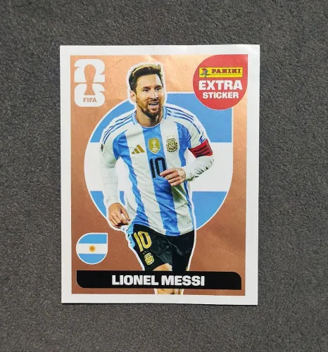 Figurinha Legend Messi bronze 