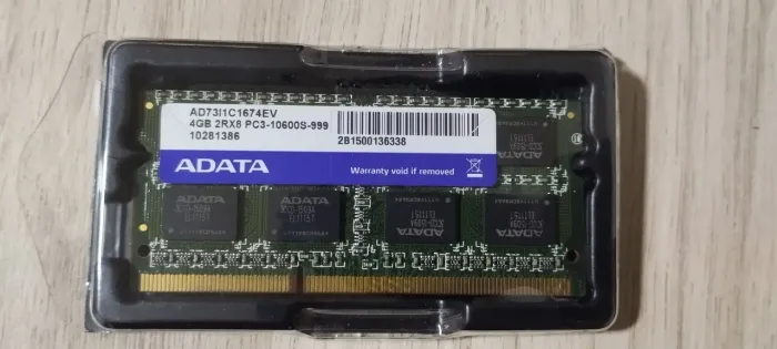 Memória Notebook ddr3 ADATA de 4gb