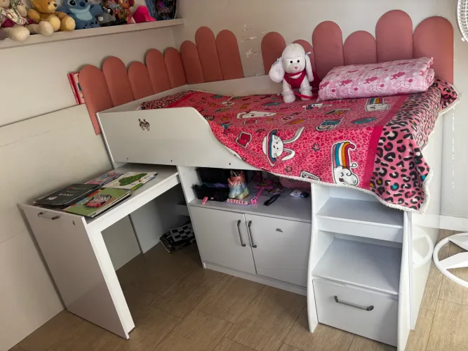 Cama multifuncional solteiro