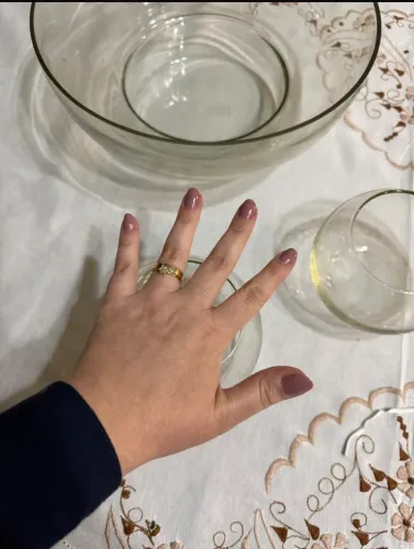 Kit de decoração em vidro com três peças