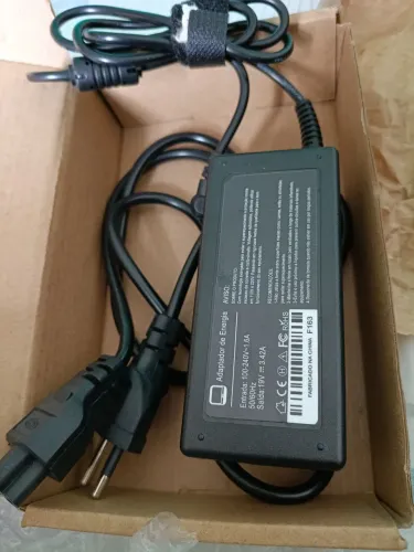 Fonte de energia nova funcionando 19v