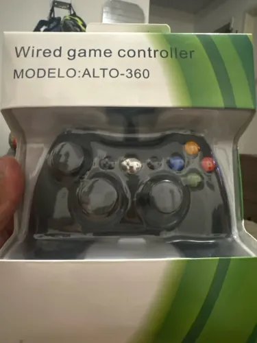 Controle Xbox 360 com fio