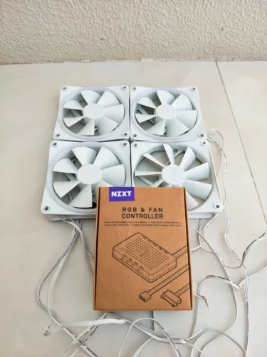 Kit de Fans NZXT F120RGB Duo + Controladora