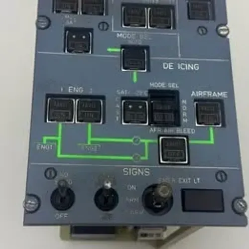 Painel De Controle Anti-icing / De-icing Airbus Original