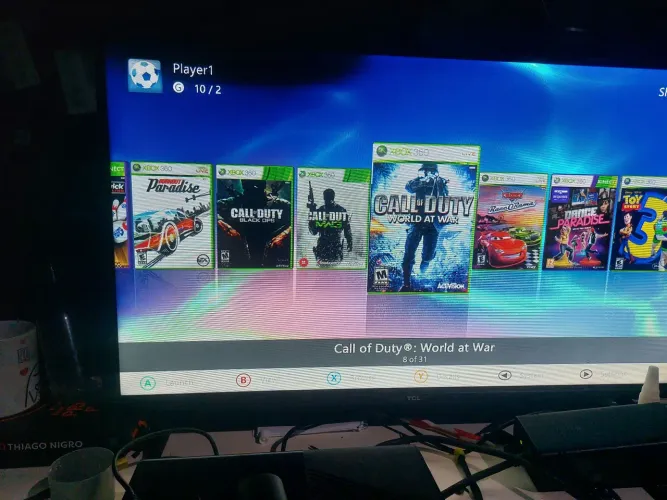 Hd de 1 tera+ jogos de xbox