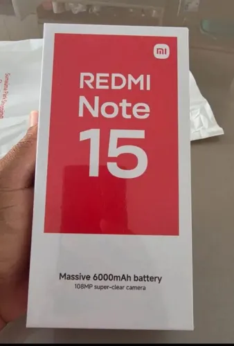 Xiaomi Redmi Note 15 novo lacrado 128/6