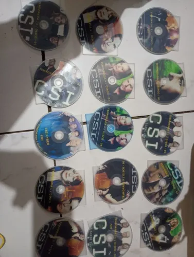 Coleção dvds CSI